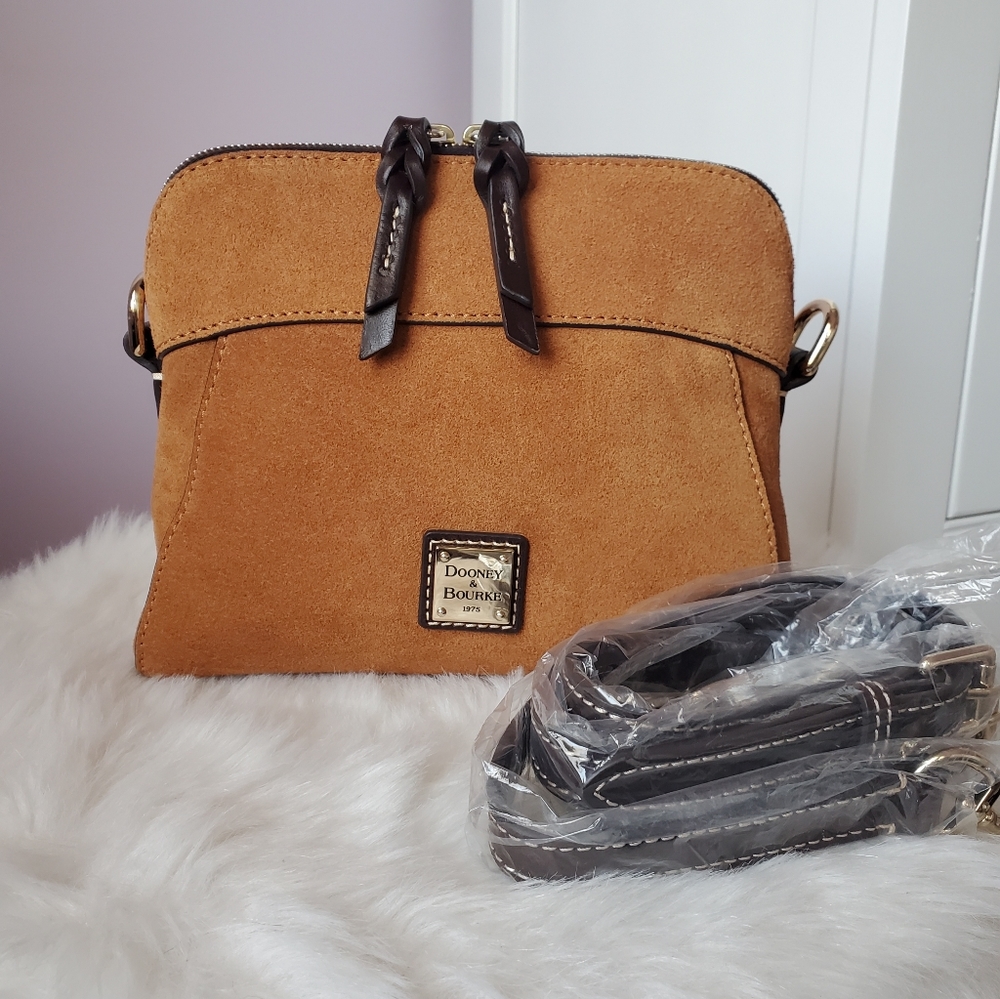 Dooney & Bourke Suede Cameron Crossbody